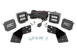 LED Light Kit Rear Mount 2 Inch Black Pair CFMOTO UFORCE 1000 Rough Country