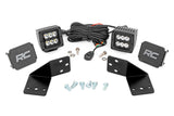 LED Light Kit Rear Mount 2 Inch Black Pair CFMOTO UFORCE 1000 Rough Country