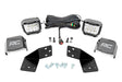 LED Light Kit Rear Mount 3 Inch Chrome Pair Wide Angle CFMOTO UFORCE 1000 Rough Country