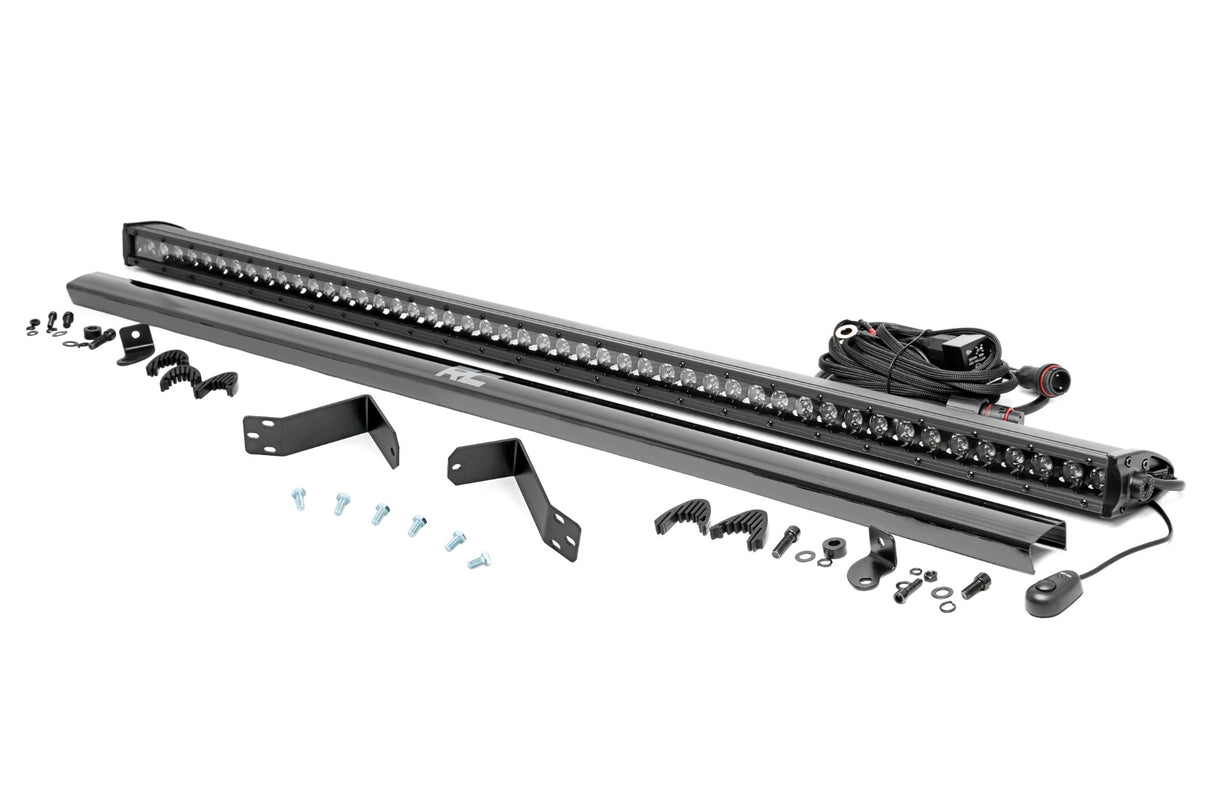 LED Light Kit Rear Mount 50 Inch Black Single Row CFMOTO UFORCE 1000 Rough Country