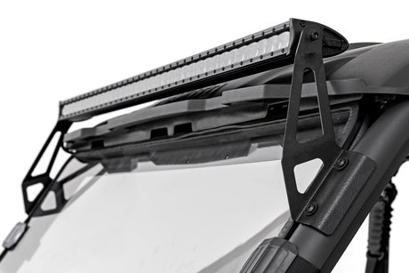 LED Light Kit Front Mount 50 Inch Black Single Row CFMOTO UFORCE 1000 Rough Country