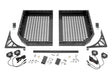 Cargo Rack Dual 2 Inch Black LED Pairs Flush Mount CFMOTO UFORCE 1000 Rough Country