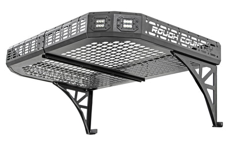 Cargo Rack Dual 2 Inch Black LED Pairs Flush Mount CFMOTO UFORCE 1000 Rough Country