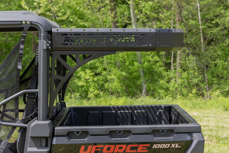 Cargo Rack Dual 2 Inch Black LED Pairs Flush Mount CFMOTO UFORCE 1000 Rough Country