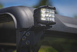 LED Light Kit Rear Mount 2 Inch Black Pair White DRL CFMOTO UFORCE U10 Pro Rough Country