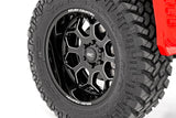 96 Series Wheel One-Piece Gloss Black 20x10 8x170 -19mm Rough Country
