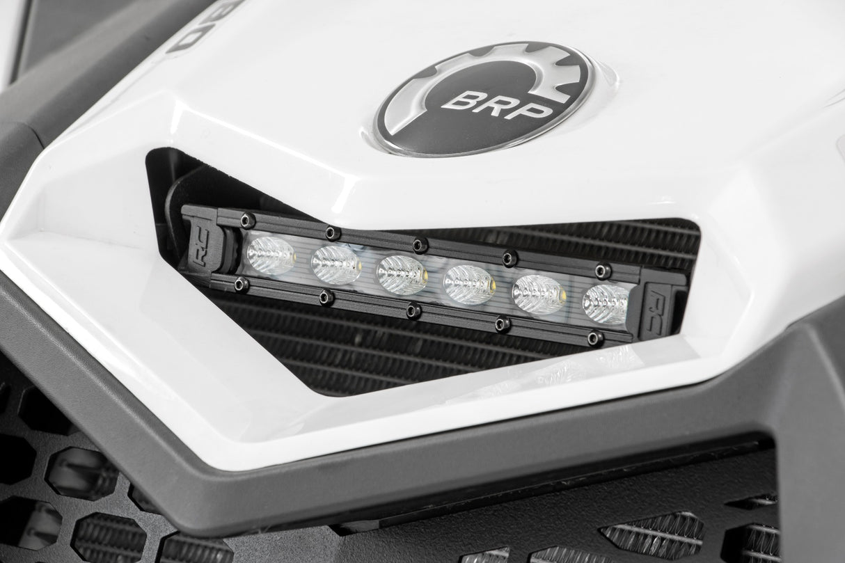 6 Inch LED Light Kit Cowl Mount Can-Am Maverick X3 Rough Country