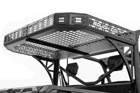 Cargo Rack Dual 2 Inch Black LED Pairs Flush Mount Can-Am Defender HD 5/HD 8/HD 9/HD 10 Rough Country