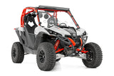 LED Light Kit Front Mount 40 Inch Black Dual Row White DRL Can-Am Commander Max Rough Country