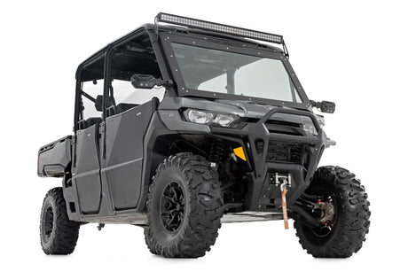 Aluminum Control Arms High Clearance w/ 2 Inch Forward Offset Black Can-Am Defender HD Rough Country