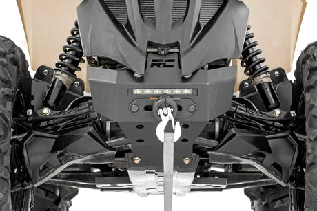 Winch Bumper 4500-Lb Winch Synthetic Rope Can-Am Renegade 1000/Renegade 500 Rough Country