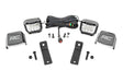 LED Light Kit Rear Mount 2 Inch Chrome Pair Wide Angle Can-Am Maverick Sport 1000R Rough Country