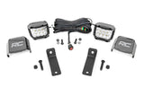 LED Light Kit Rear Mount 2 Inch Chrome Pair Wide Angle Can-Am Maverick Sport 1000R Rough Country