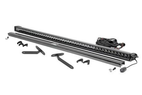 LED Light Deck Roof 50 Inch Black Single Row Can-Am Defender MAX HD10 Rough Country