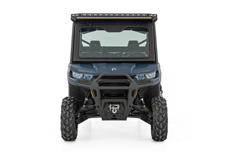 LED Light Deck Roof 50 Inch Black Single Row Can-Am Defender MAX HD10 Rough Country