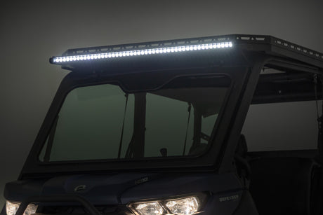 LED Light Deck Roof 50 Inch Spectrum Single Row Can-Am Defender MAX HD10 Rough Country