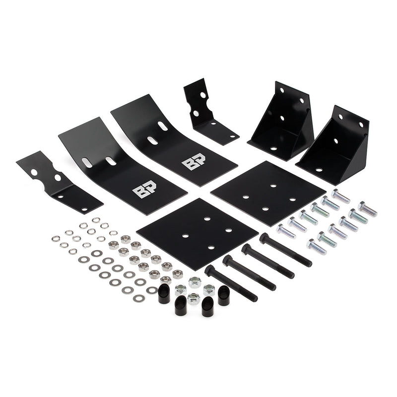 1978-1993 Ford Mustang Torque Plates Control Arm Box Support Kit