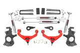 3.5 Inch Lift Kit Knuckle w/ Overloads Red Silverado/Sierra 2500HD/3500HD (11-19) Rough Country