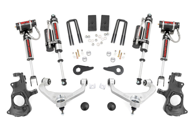 3.5 Inch Lift Kit Knuckle Vertex w/ Overloads Silverado/Sierra 2500HD/3500HD (11-19) Rough Country