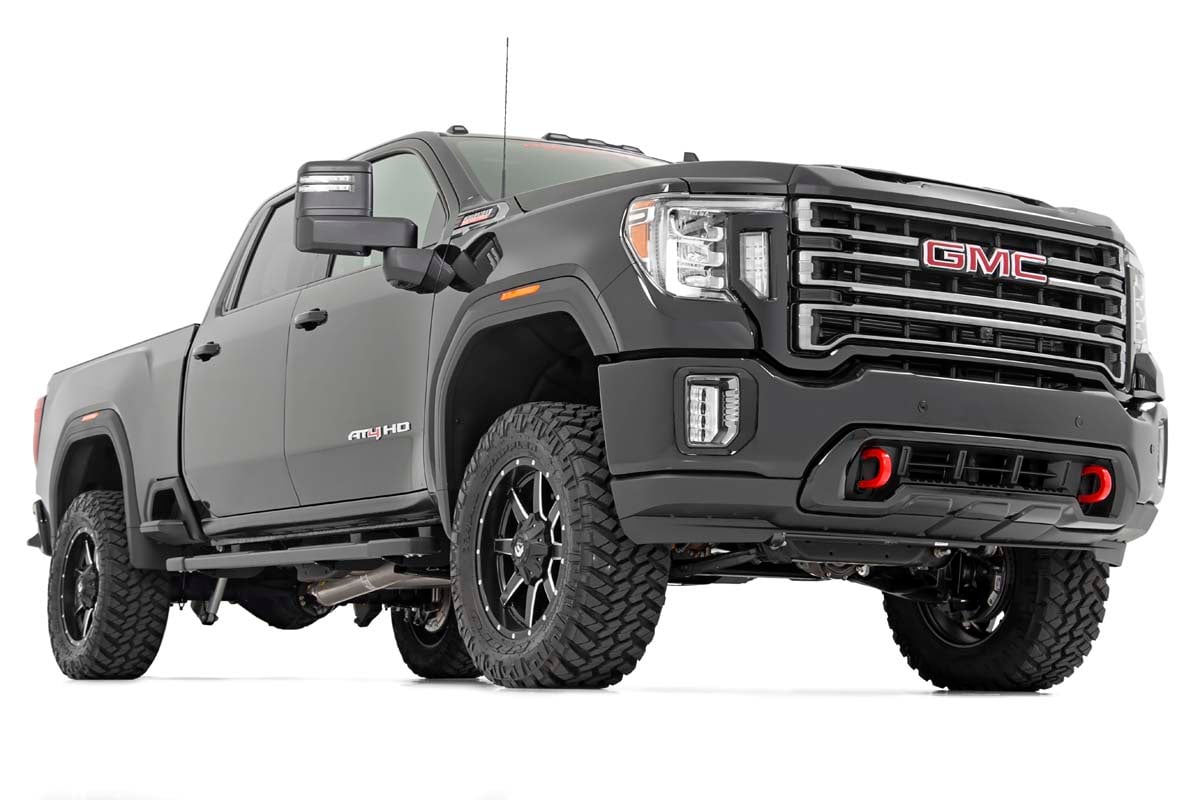3 Inch Lift Kit UCAs V2 w/ Overloads Red Silverado/Sierra 2500HD/3500HD (20-26) Rough Country