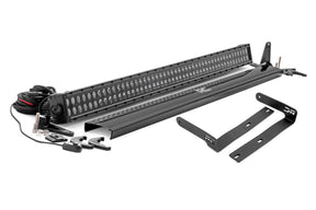 LED Light Kit 50in Dual Row Black Series Kubota RTV-X1120 Rough Country