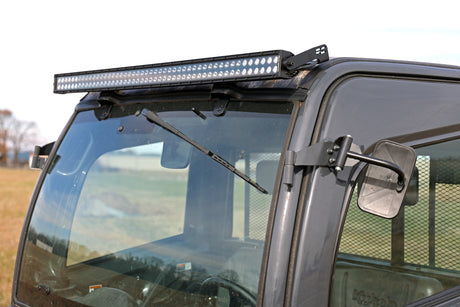 LED Black Dual Row DRL Light Bar Kit 50 Inch Kubota RTV-X1120 Rough Country
