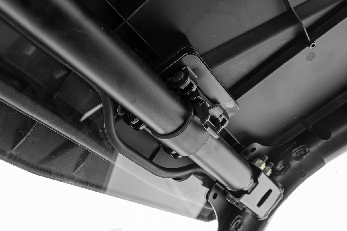Full Windshield Scratch Resistant Polaris RZR Turbo R Rough Country