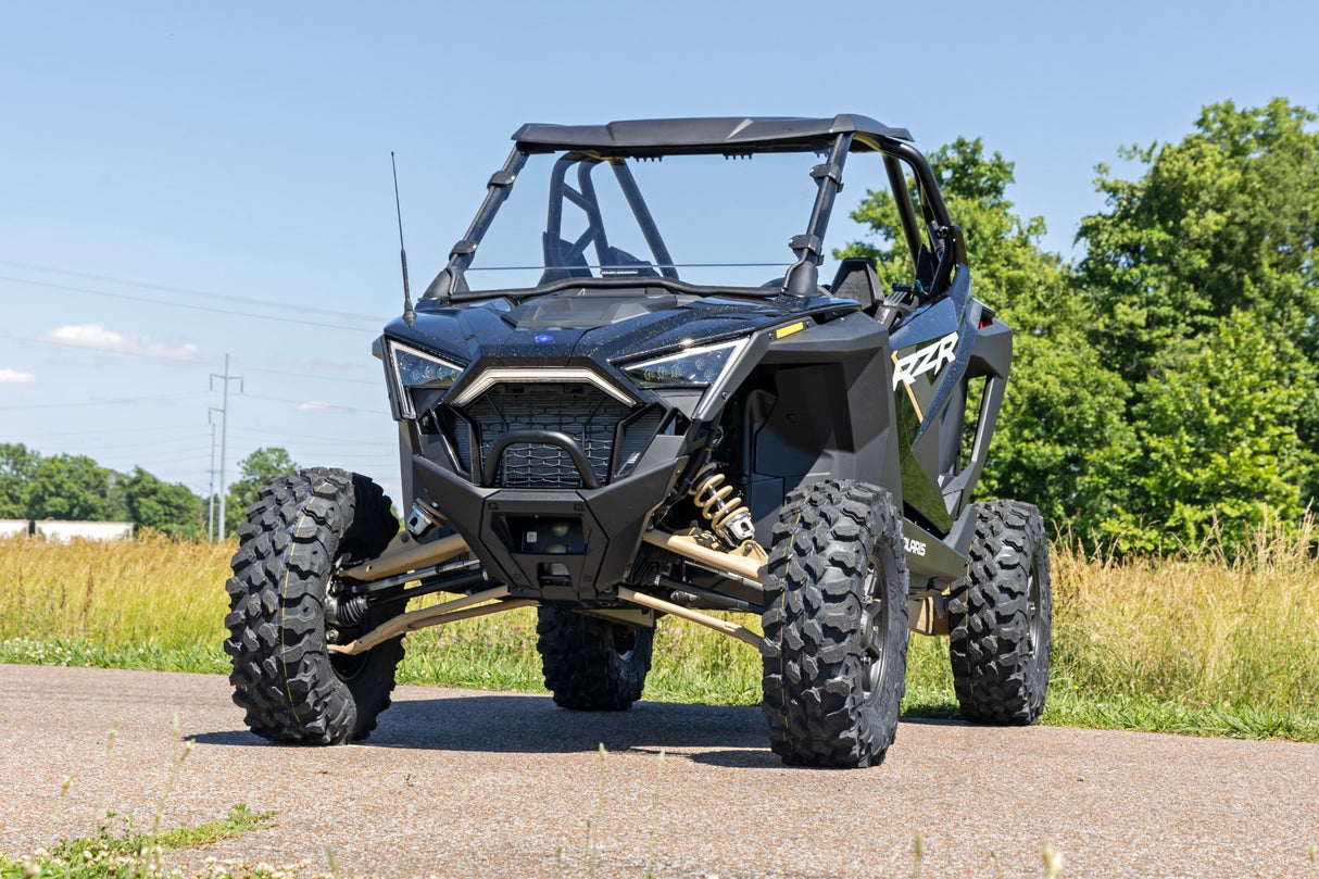 Full Windshield Scratch Resistant Polaris RZR Turbo R Rough Country