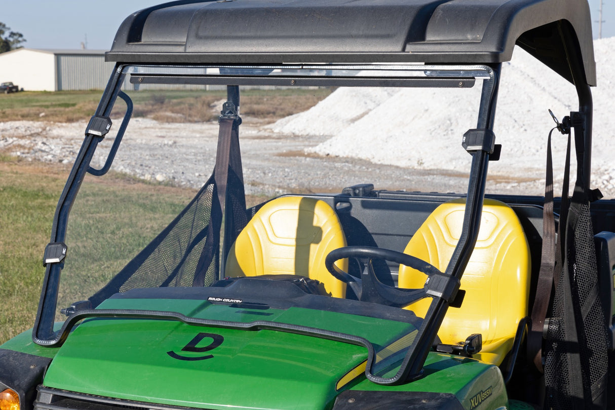 Full Windshield Scratch Resistant John Deere Gator XUV 825 Rough Country