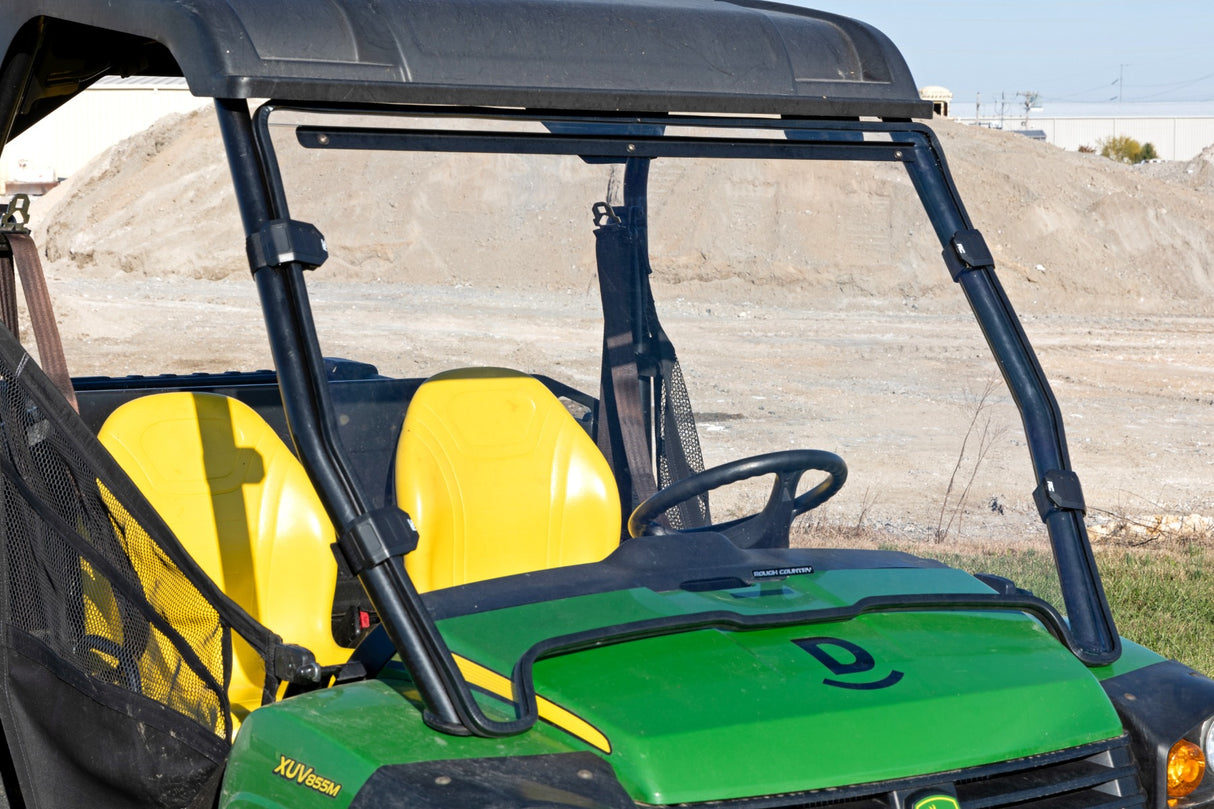 Full Windshield Scratch Resistant John Deere Gator XUV 825 Rough Country
