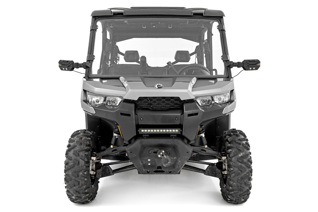 Full Windshield Scratch Resistant Can-Am Defender HD 8/HD 9/HD 10 Rough Country