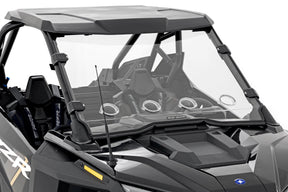 Vented Full Windshield Scratch Resistant Polaris RZR Turbo R 4 Rough Country