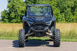 Vented Full Windshield Scratch Resistant Polaris RZR Turbo R 4 Rough Country