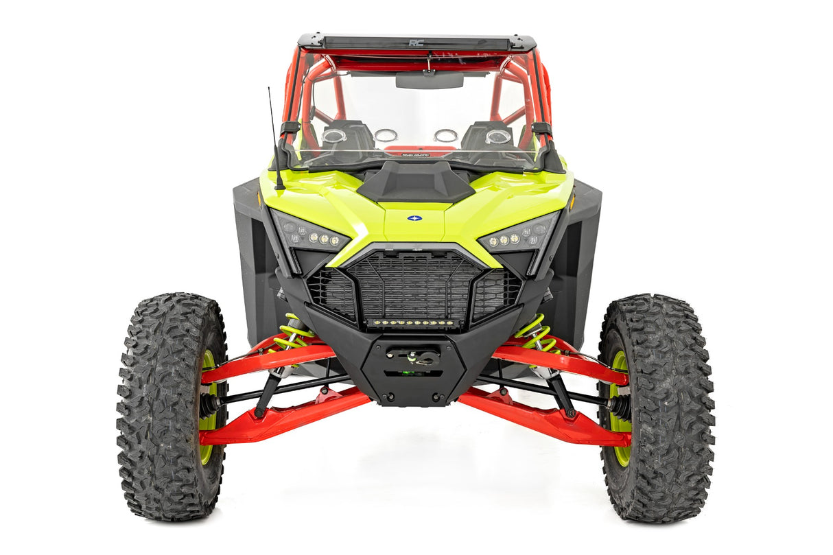 Vented Full Windshield Scratch Resistant Polaris RZR Turbo R Rough Country