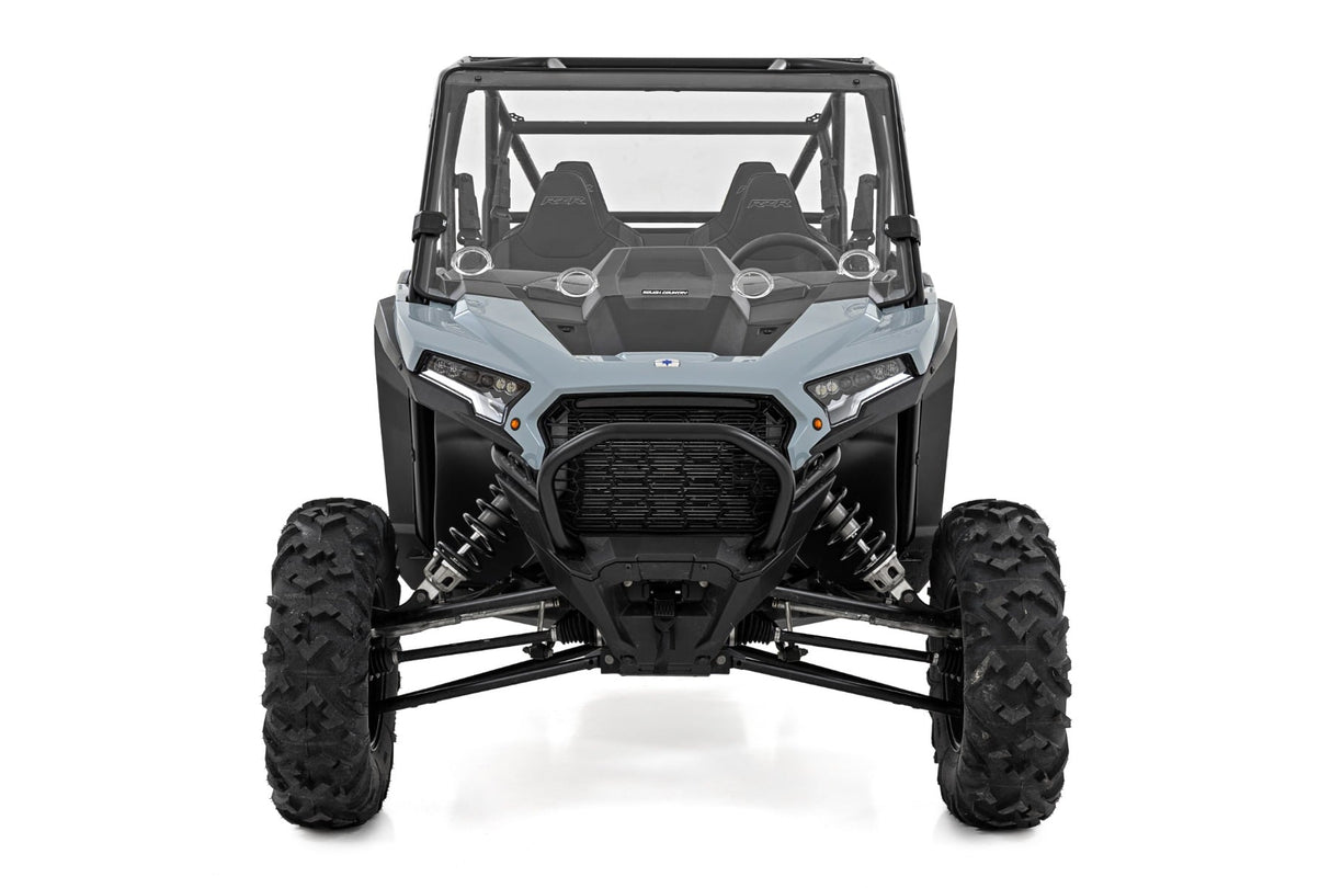 Vented Full Windshield Scratch Resistant Polaris RZR XP 4 1000 Rough Country