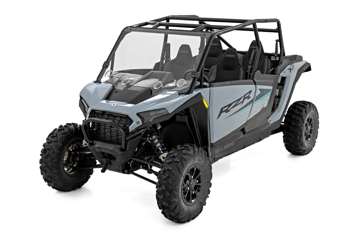 Vented Full Windshield Scratch Resistant Polaris RZR XP 4 1000 Rough Country