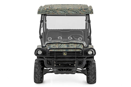 Vented Full Windshield Scratch Resistant John Deere Gator XUV 625/Gator XUV 850 Rough Country