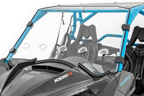 Vented Full Windshield Scratch Resistant Can-Am Maverick Max 1000R X Rough Country