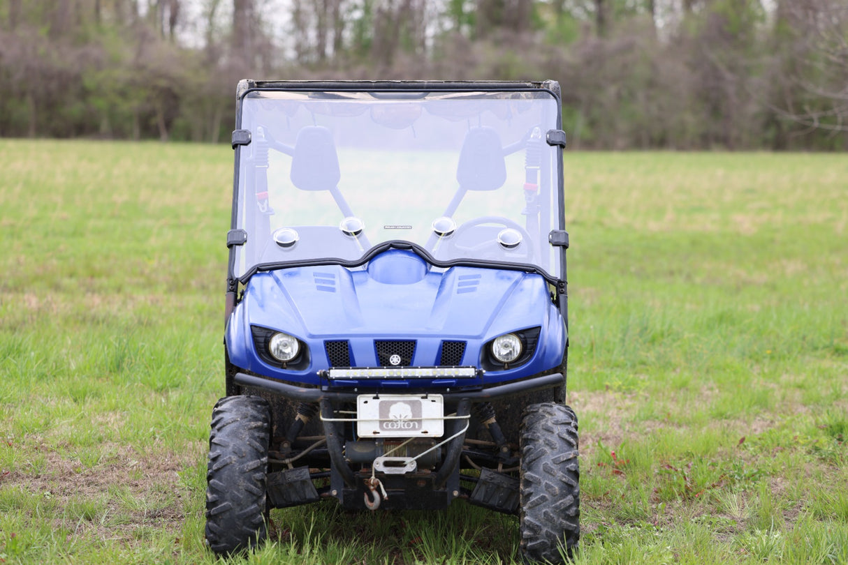 Vented Full Windshield Scratch Resistant Yamaha Rhino 450/Rhino 700 Rough Country