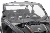 Vented Full Windshield Scratch Resistant Can-Am Maverick X3 Rough Country