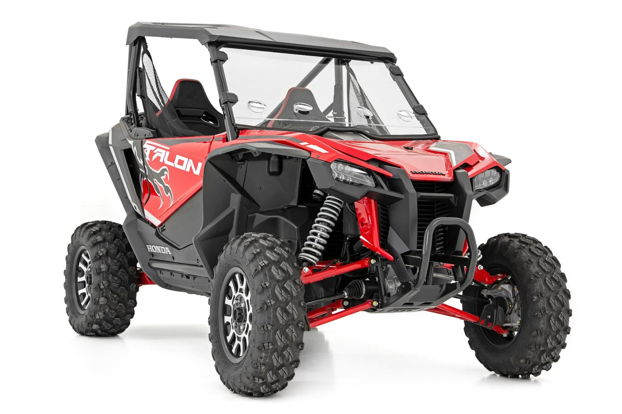 Vented Full Windshield Scratch Resistant Honda Talon 1000 Rough Country
