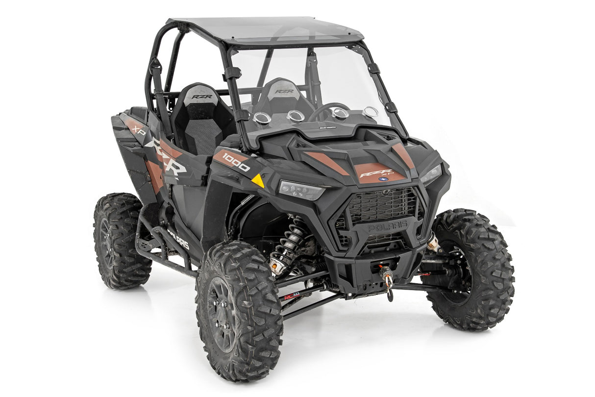 Vented Full Windshield Scratch Resistant Polaris RZR XP 1000 Rough Country