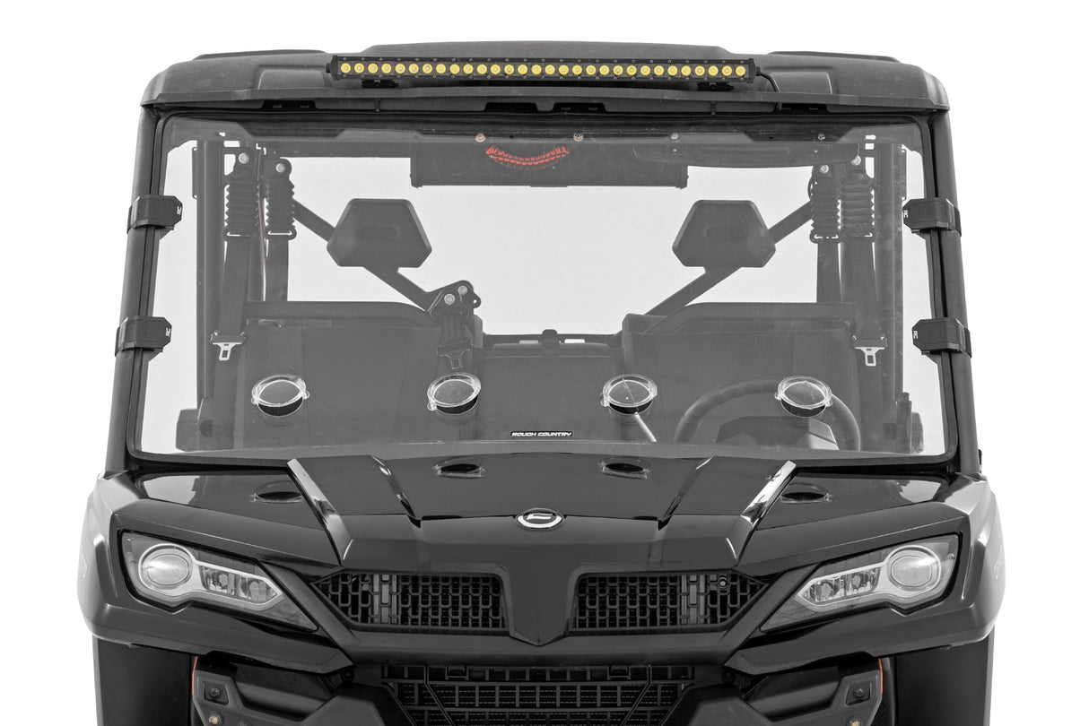 Vented Full Windshield Scratch Resistant CFMOTO UFORCE 1000 Rough Country