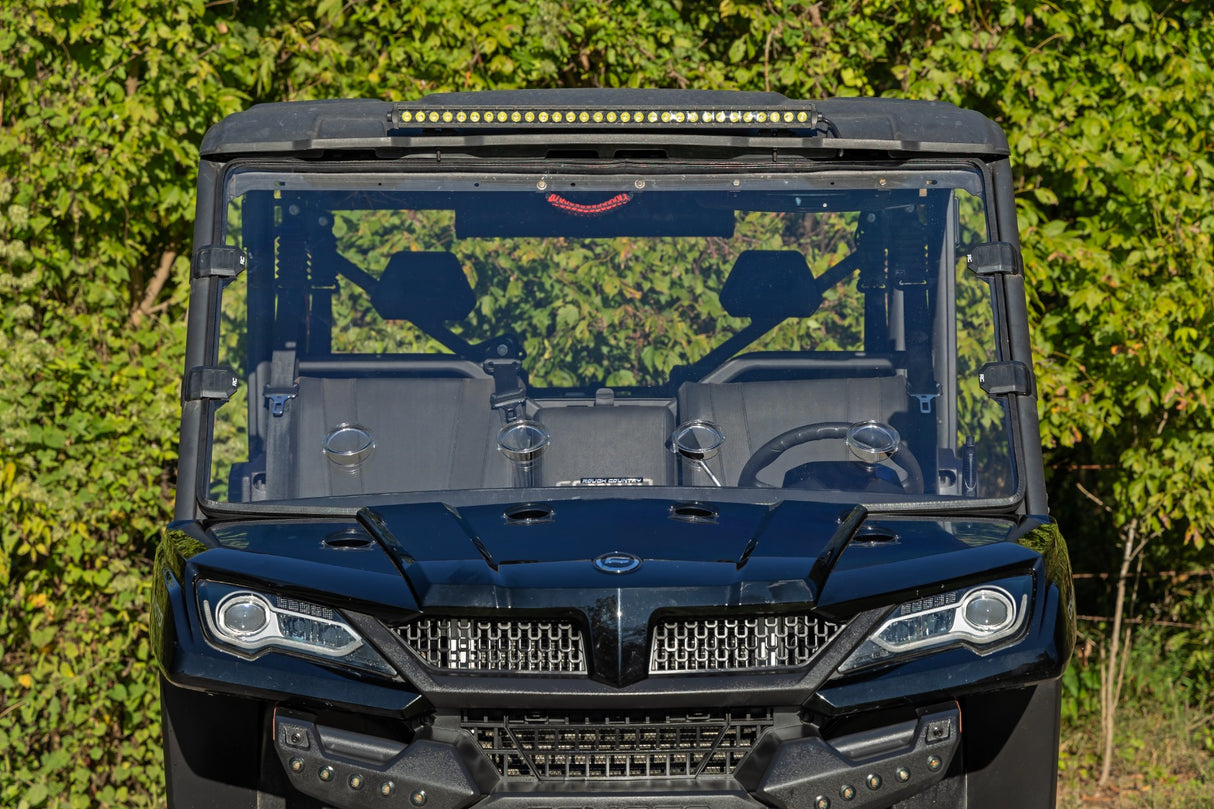 Vented Full Windshield Scratch Resistant CFMOTO UFORCE 1000 Rough Country