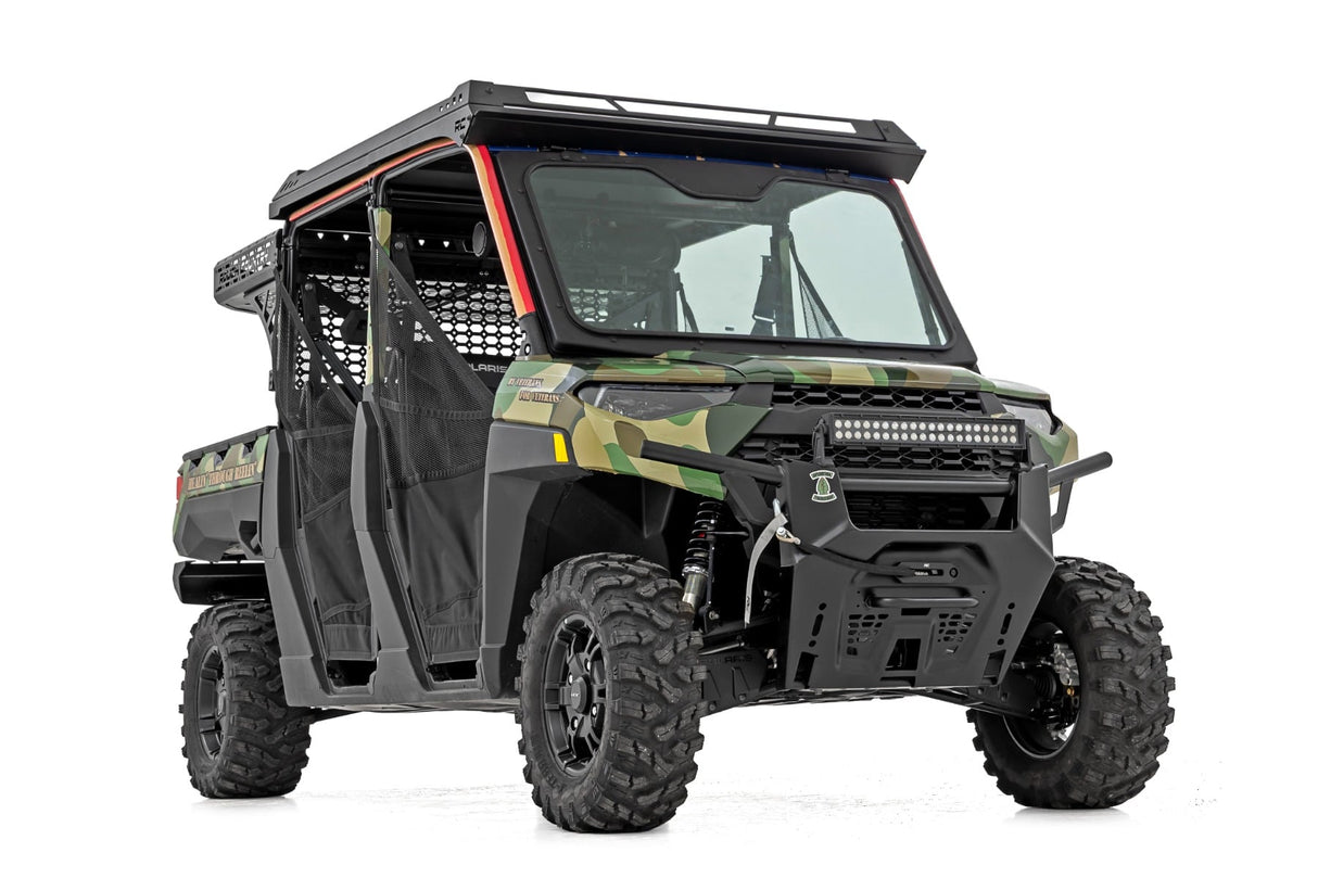 Electric Tilt Windshield Glass Formed Frame Polaris Ranger XP 1000 Rough Country