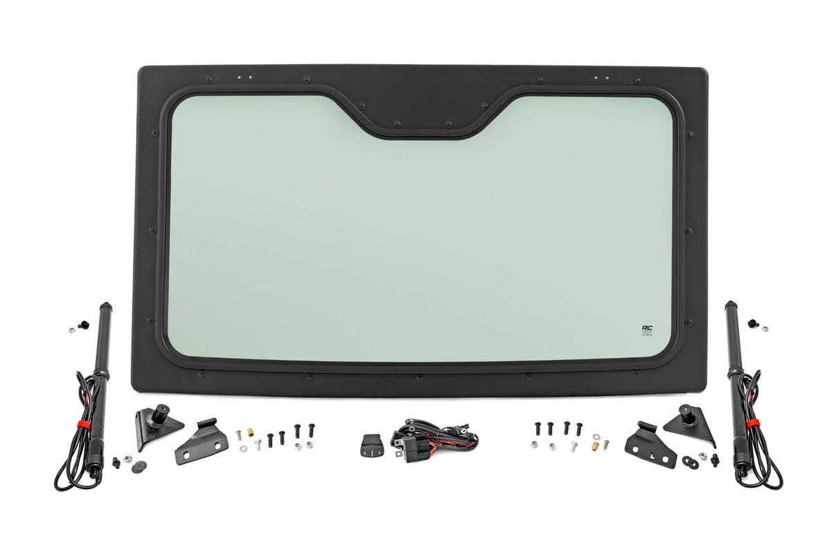 Electric Tilt Windshield Glass Can-Am Defender HD8/HD9/HD10 Rough Country