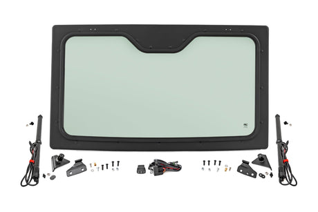 Electric Tilt Windshield Glass Can-Am Defender HD8/HD9/HD10 Rough Country