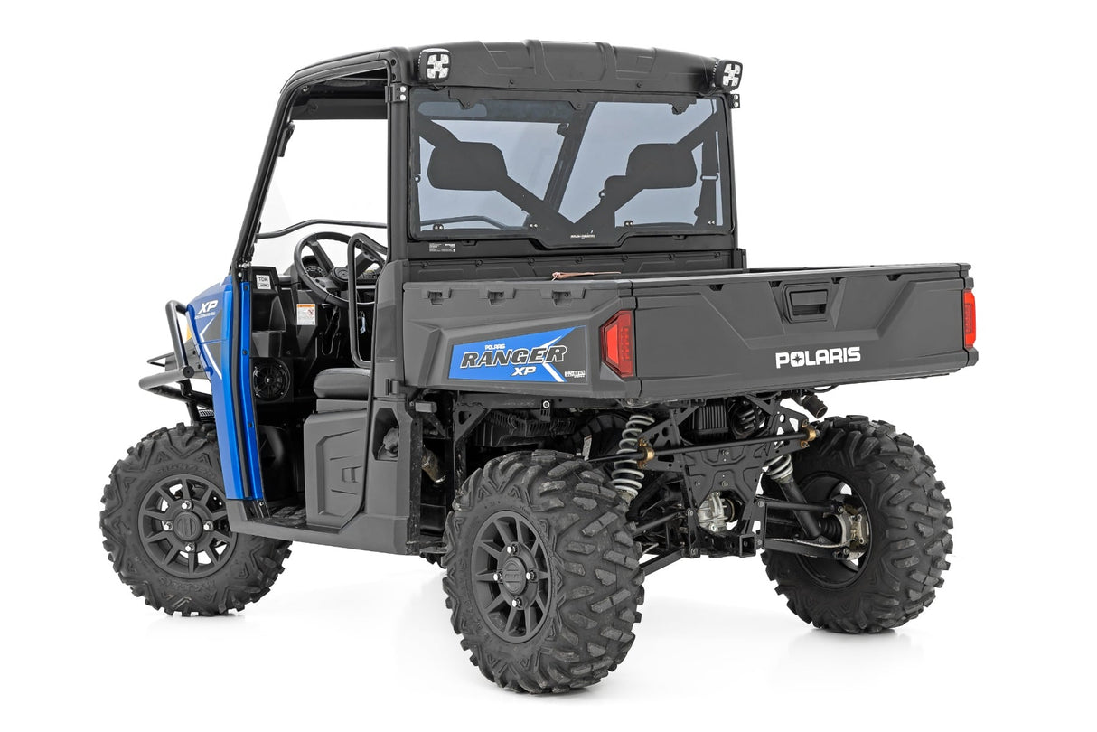 Tinted Rear Panel Scratch Resistant Polaris Ranger XP 1000 Rough Country