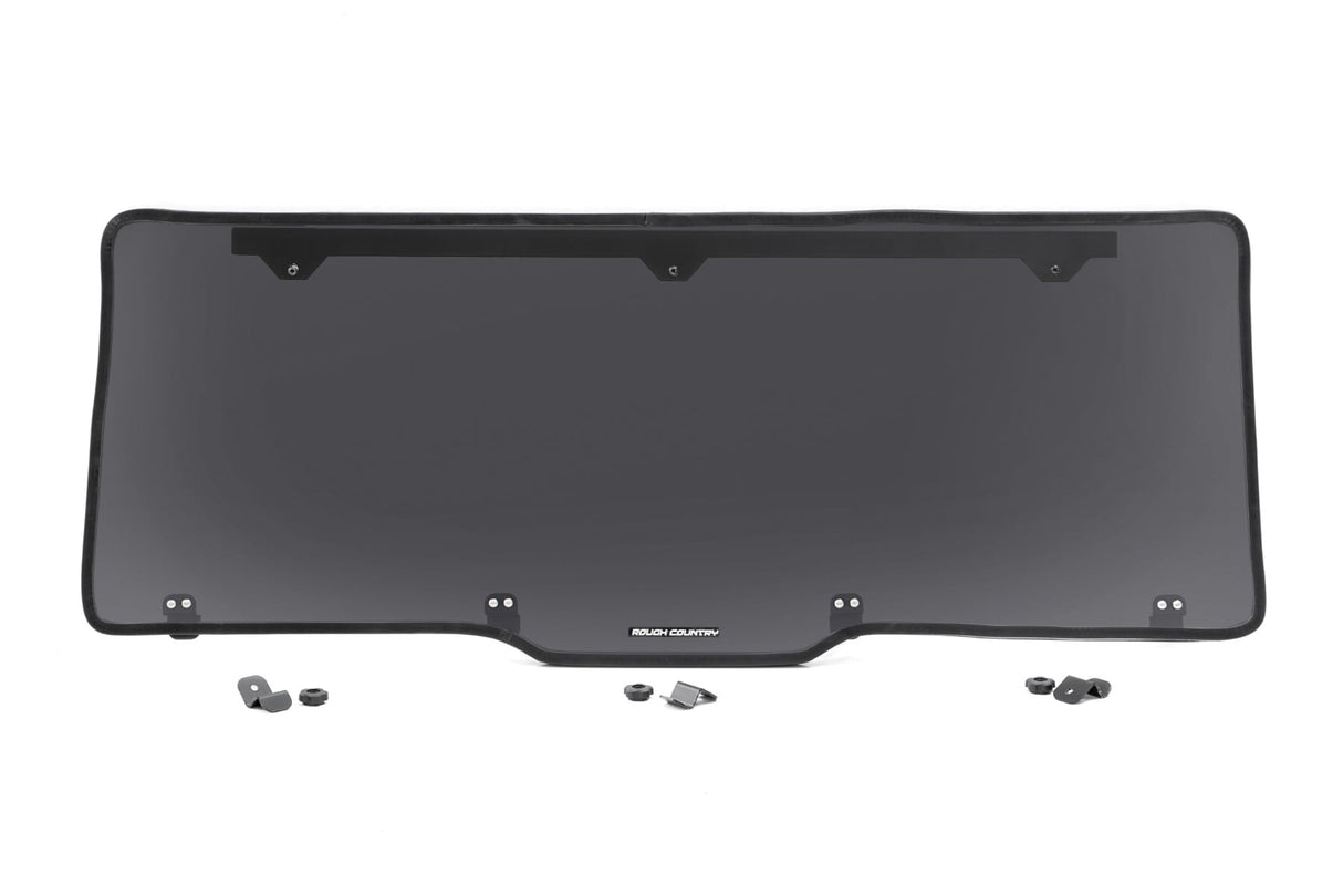 Tinted Rear Panel Scratch Resistant Polaris Ranger XP 1000 Rough Country