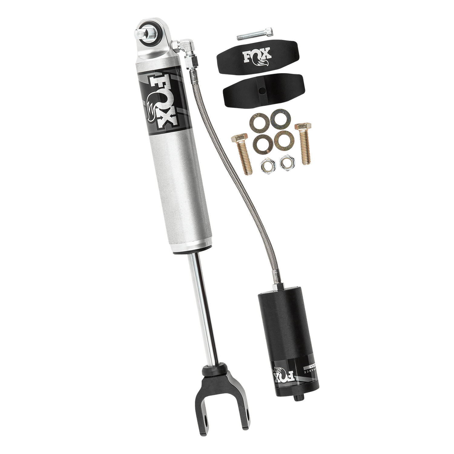 FOX 2.0 Remote Reservoir Front Shock | 1.5-2.5 Inch Lift | Performance Series | Chevrolet Silverado and GMC Sierra 2500HD (20-26) w/UCA FOX